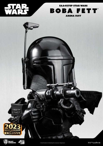 Star Wars Statuette Egg Attack Boba Fett Arena Suit 17 cm