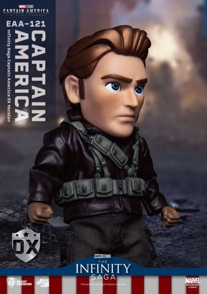 Captain America: The First Avenger Egg Attack Actionfigur Captain America DX Version 17 cm