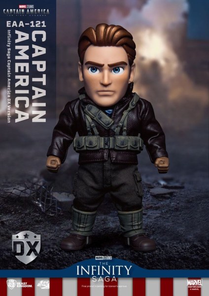Captain America: The First Avenger Egg Attack Actionfigur Captain America DX Version 17 cm