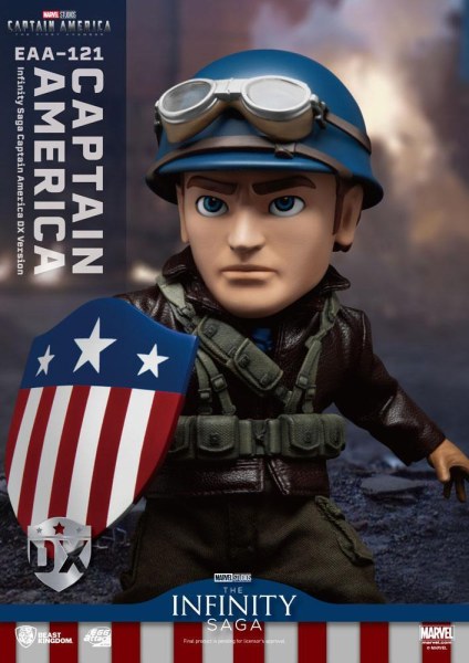 Captain America: The First Avenger Egg Attack Actionfigur Captain America DX Version 17 cm