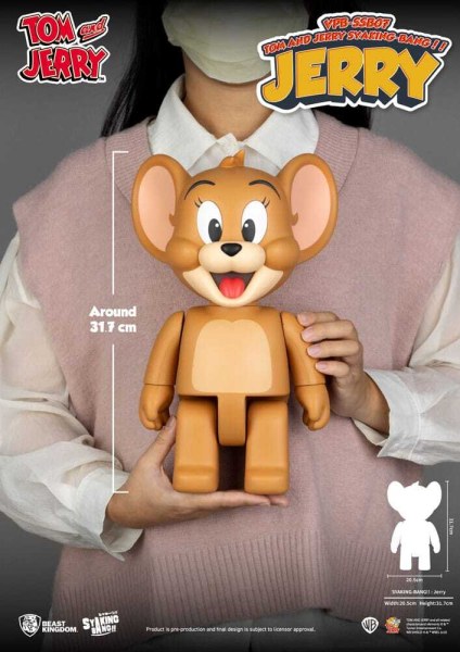 Tom & Jerry Syaking Bang Jerry PVC-Figur 30 cm