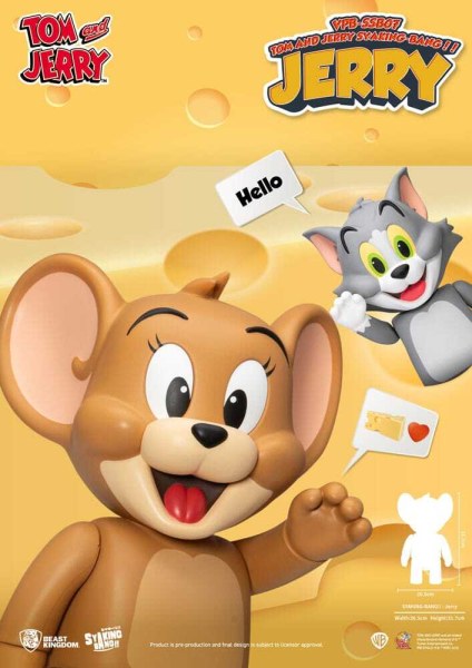 Tom & Jerry Syaking Bang Jerry PVC-Figur 30 cm