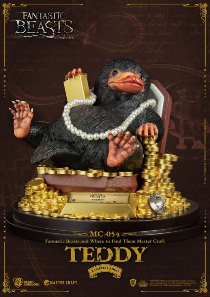 Phantastische Tierwesen Master Craft Teddy Statuette 21 cm
