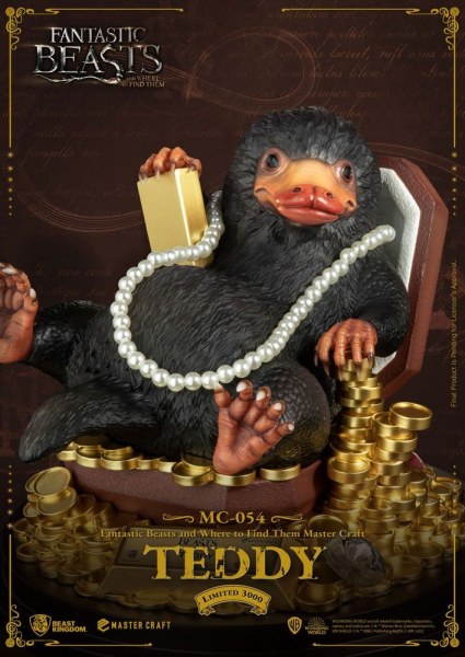 Phantastische Tierwesen Master Craft Teddy Statuette 21 cm