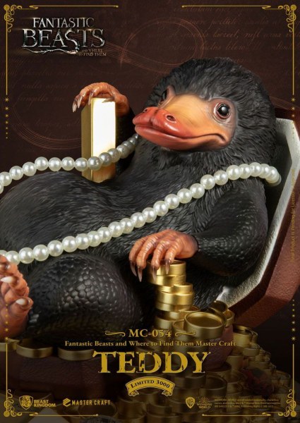 Phantastische Tierwesen Master Craft Teddy Statuette 21 cm