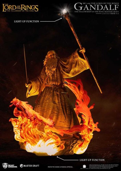 Herr der Ringe Master Craft Gandalf Statue 58 cm