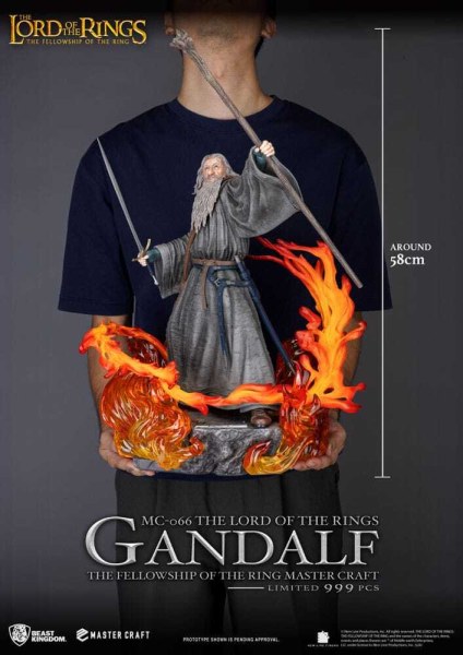 Herr der Ringe Master Craft Gandalf Statue 58 cm