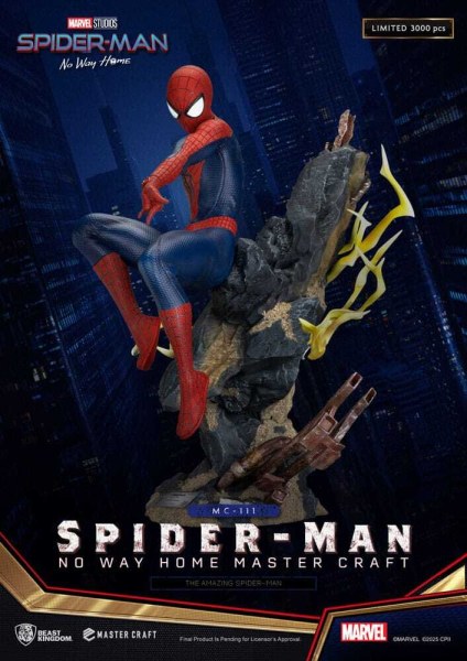 Spider-Man: No Way Home-Statuette Master Craft The Amazing Spider-Man 35 cm