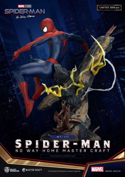 Spider-Man: No Way Home-Statuette Master Craft The Amazing Spider-Man 35 cm