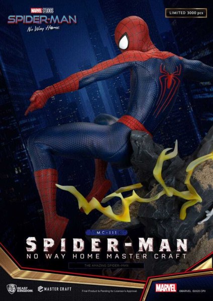 Spider-Man: No Way Home-Statuette Master Craft The Amazing Spider-Man 35 cm