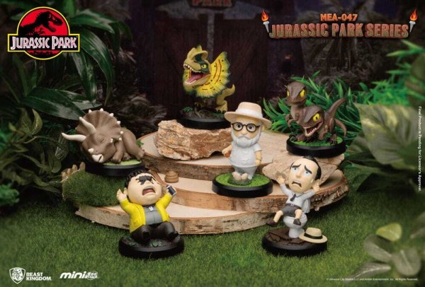 Jurassic Park Figuren Mini Egg Attack Jurassic Park Series Set 10 cm