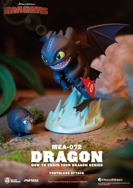 Drachenzähmen leicht gemacht Figurensortiment Mini Egg Attack Blind Box Serie 10 cm