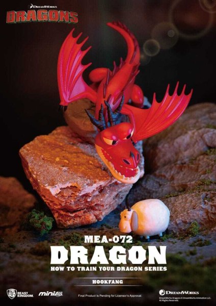 Drachenzähmen leicht gemacht Figurensortiment Mini Egg Attack Blind Box Serie 10 cm