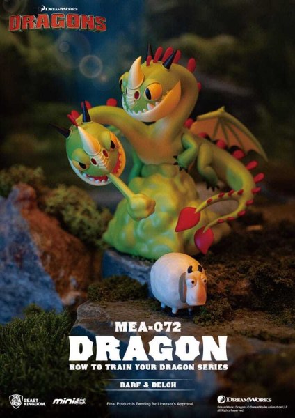 Drachenzähmen leicht gemacht Figurensortiment Mini Egg Attack Blind Box Serie 10 cm