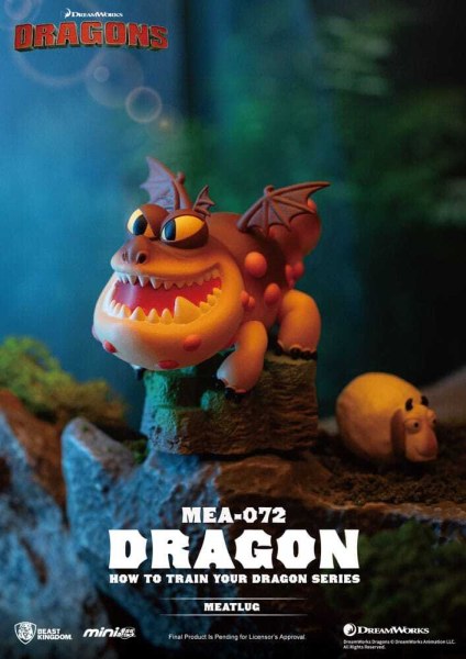 Drachenzähmen leicht gemacht Figurensortiment Mini Egg Attack Blind Box Serie 10 cm