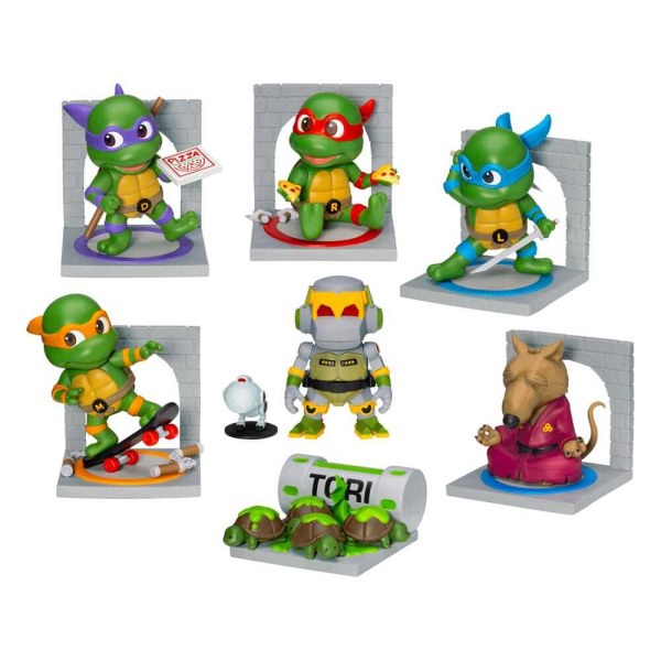 Ninja Turtles Figurensortiment Mini Egg Attack Blind Box Serie 12 cm