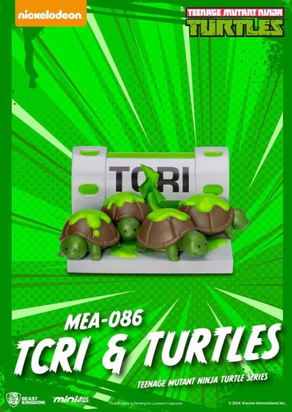 Ninja Turtles Figurensortiment Mini Egg Attack Blind Box Serie 12 cm