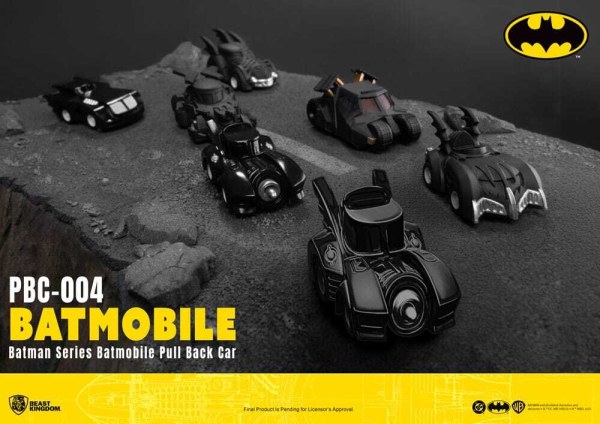 Batman Pull Back Car Series 6er-Pack Reibungsautos Blind Box