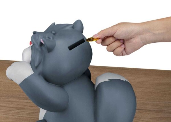 Aschenputtel Sparschwein Luzifer 33 cm