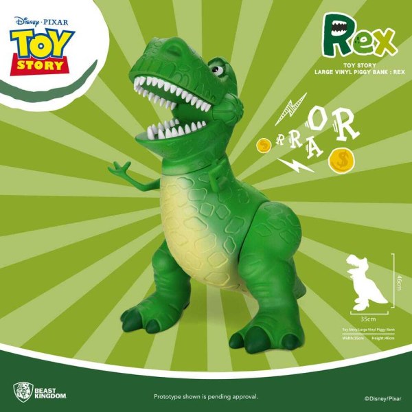 Toy Story Sparschwein Rex Sparschwein 46 cm