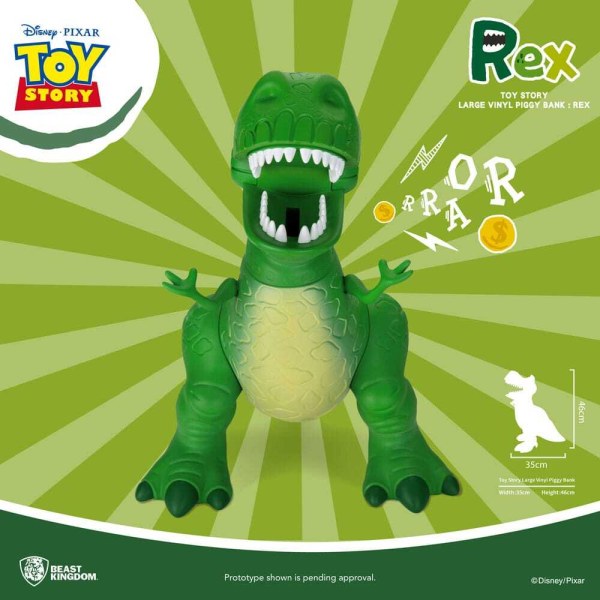 Toy Story Sparschwein Rex Sparschwein 46 cm