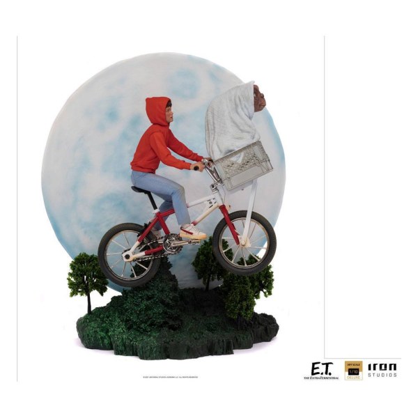 ET der Außerirdische Statuette 1/10 Art Scale Deluxe ET & Elliot 27 cm