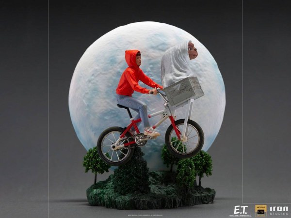 ET der Außerirdische Statuette 1/10 Art Scale Deluxe ET & Elliot 27 cm