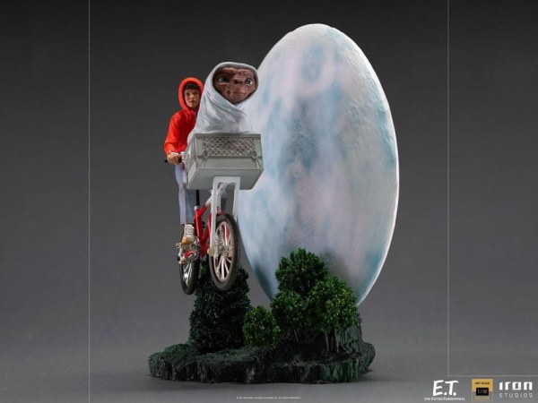 ET der Außerirdische Statuette 1/10 Art Scale Deluxe ET & Elliot 27 cm