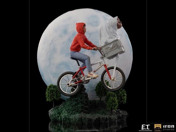ET der Außerirdische Statuette 1/10 Art Scale Deluxe ET & Elliot 27 cm