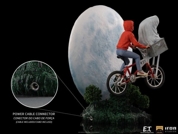 ET der Außerirdische Statuette 1/10 Art Scale Deluxe ET & Elliot 27 cm