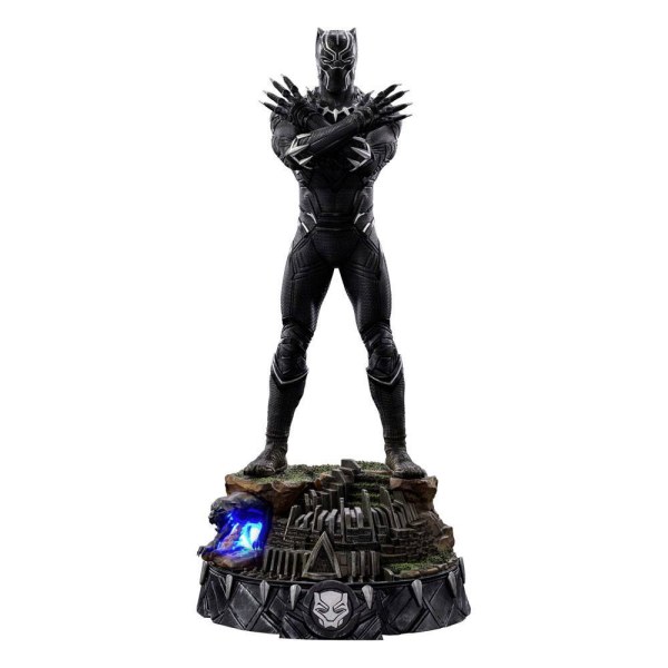 Die Infinity Saga-Statuette Art Scale 1/10 Black Panther Deluxe 25 cm