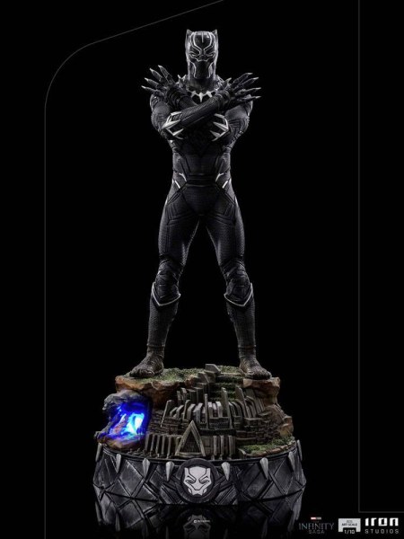 Die Infinity Saga-Statuette Art Scale 1/10 Black Panther Deluxe 25 cm