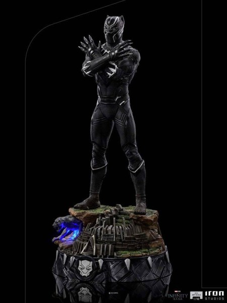 Die Infinity Saga-Statuette Art Scale 1/10 Black Panther Deluxe 25 cm