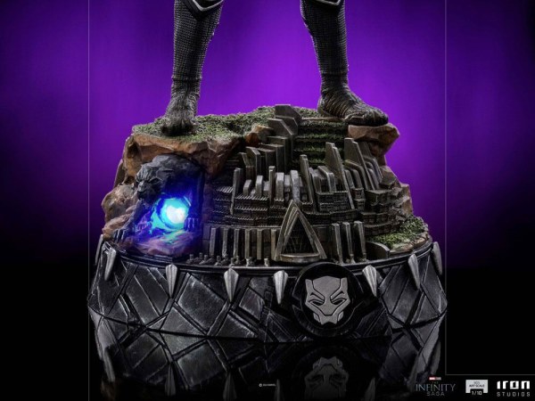 Die Infinity Saga-Statuette Art Scale 1/10 Black Panther Deluxe 25 cm