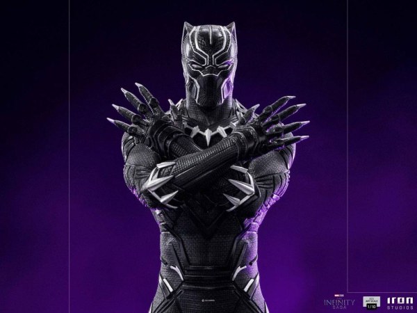 Die Infinity Saga-Statuette Art Scale 1/10 Black Panther Deluxe 25 cm