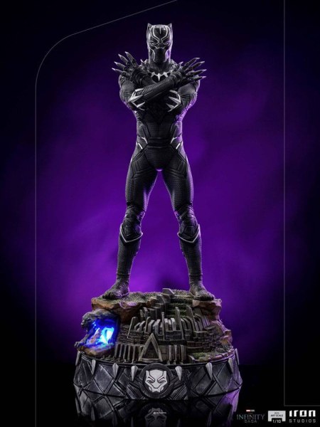 Die Infinity Saga-Statuette Art Scale 1/10 Black Panther Deluxe 25 cm