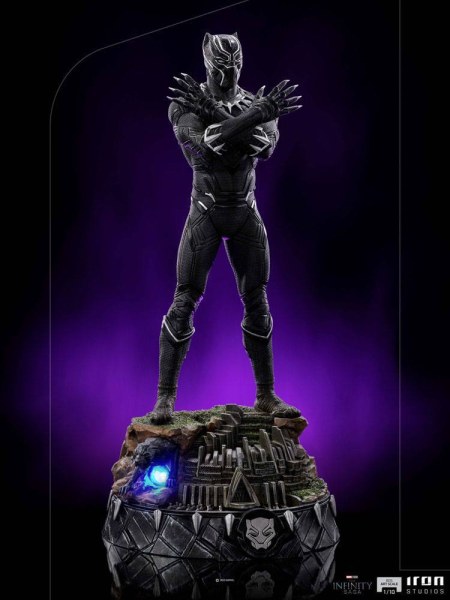 Die Infinity Saga-Statuette Art Scale 1/10 Black Panther Deluxe 25 cm