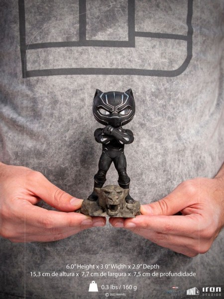 The Infinity Saga Mini Co. PVC Figur Black Panther 15 cm