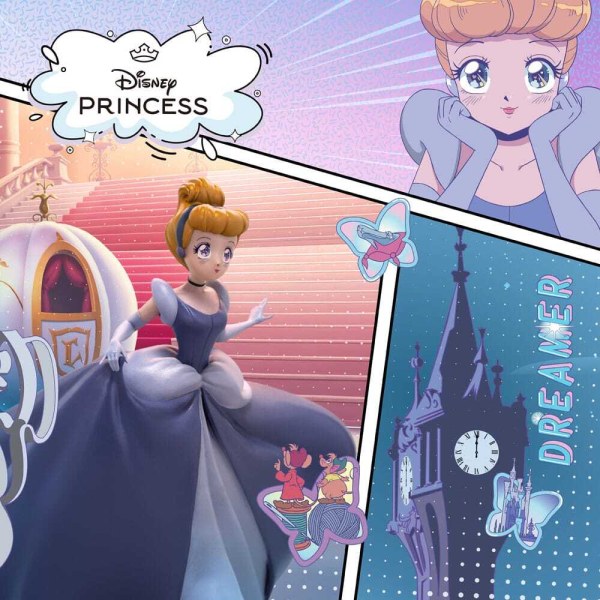 Disney-Statuette Anime Princess Scale Aschenputtel 19 cm