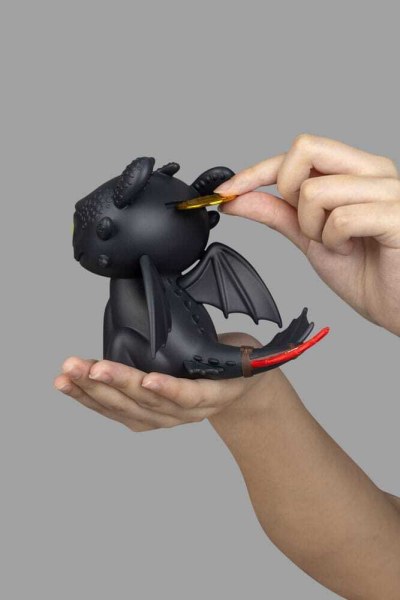 Drachen Sparschwein Ohnezahn 12 cm