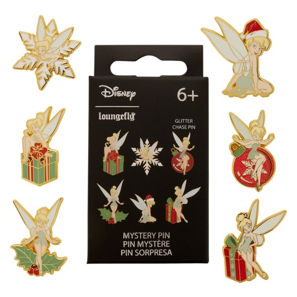 TINKERBELL WEIHNACHTS-MYSTERY-BOX-PIN - DISNEY LOUNGEFLY