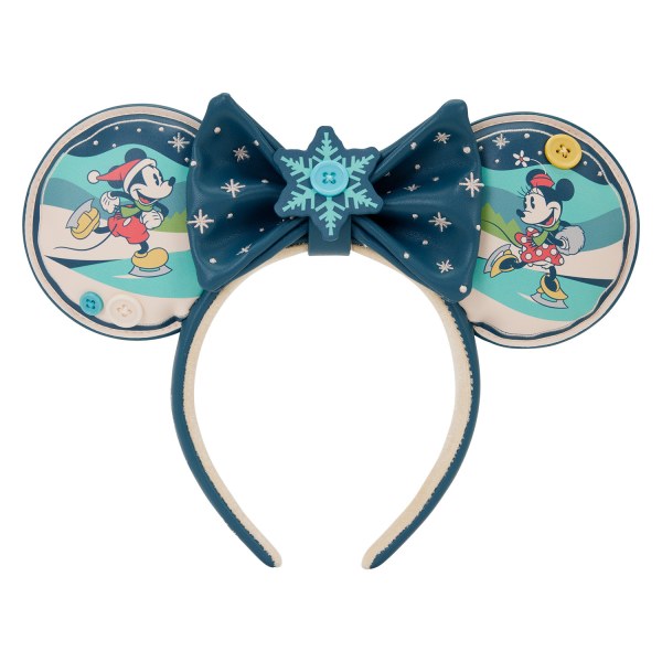 MICKEY UND MINNIE URLAUBS-OHREN-HAARBAND - DISNEY LOUNGEFLY