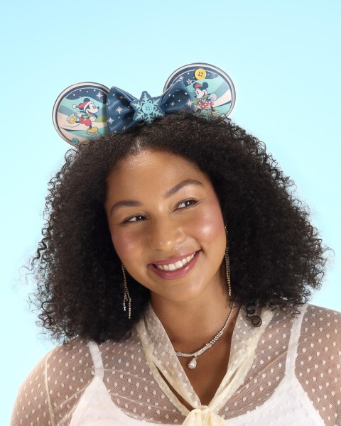 MICKEY UND MINNIE URLAUBS-OHREN-HAARBAND - DISNEY LOUNGEFLY