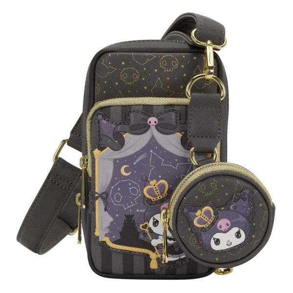 schultertasche mit Münzfach zum 20-jährigen Jubiläum – Kuromi – Loungefly Sanrio
