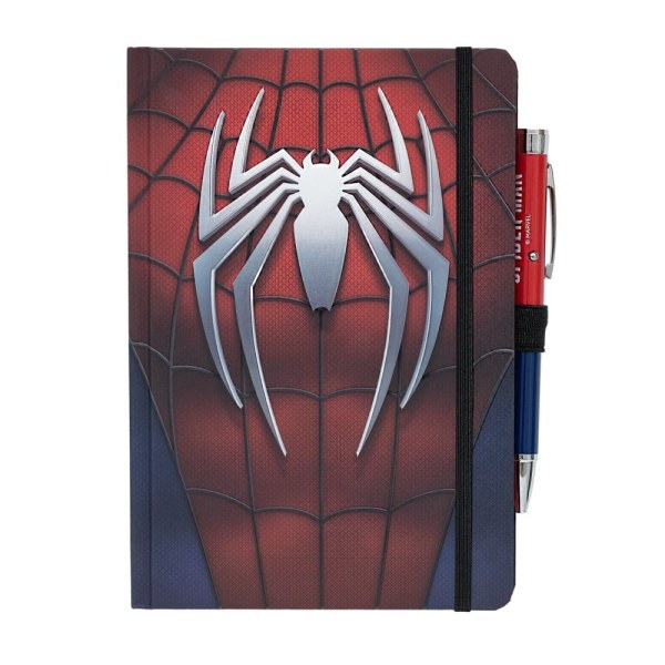 PREMIUM A5 NOTIZBUCH MIT PROJEKTORSTIFT - MARVEL SPIDERMAN