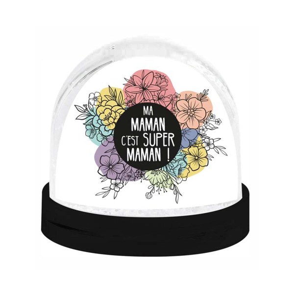 SUPER MAMA SCHNEEKUGEL