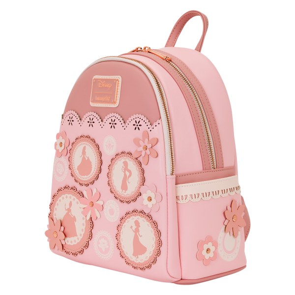 Prinzessinnen-Mini-Rucksack mit Blumenmuster und Spitze - Disney Loungefly