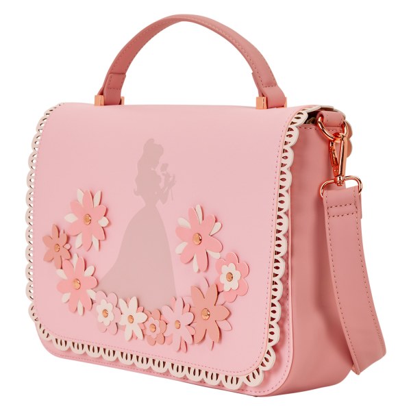 Belle Umhängetasche mit floraler Spitze - Disney Loungefly