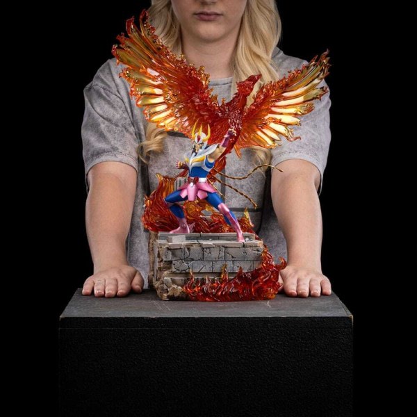 Die Ritter des Tierkreises Statue 1/10 Art Scale Deluxe Phoenix Ikki 41 cm