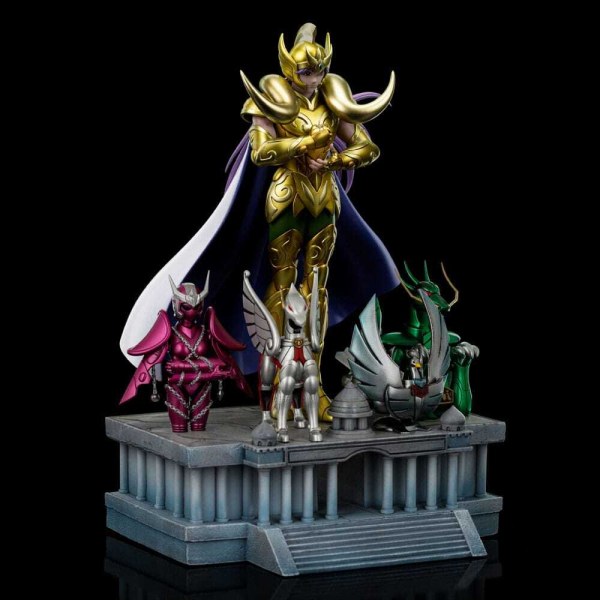 Die Ritter des Tierkreises 1/10 Art Scale Aries Mu Deluxe 27 cm